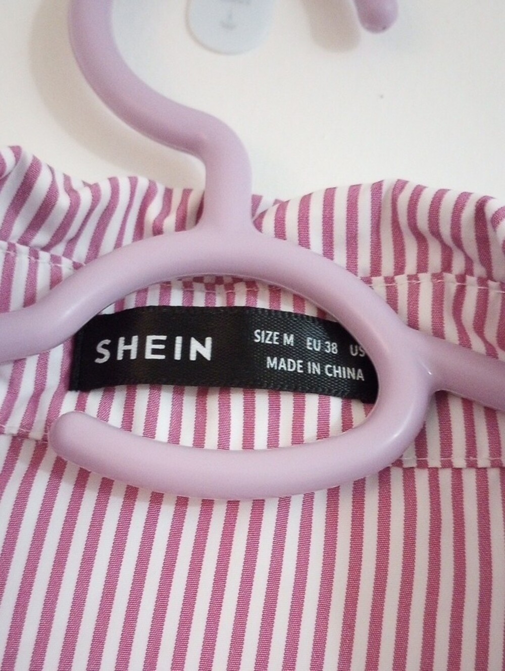 Shein Multicolor Striped Patchwork Ruffle-Sleeve Dress Size M - Picture 3 of 6